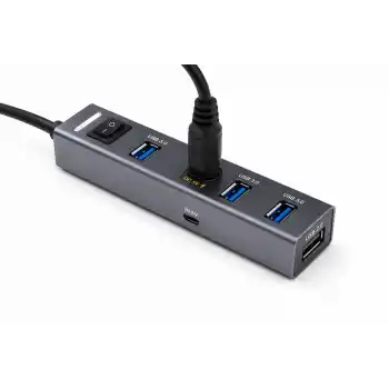 Usb Type-c 3.1 Gen1 Hub 4 Port 5 Gbps Gri TU360