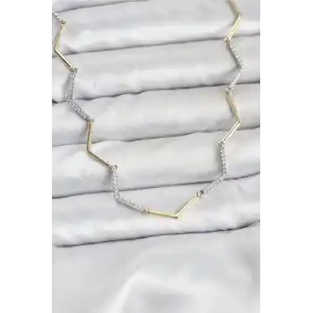 VIP Seri Zikzak Model Kadın Kolye