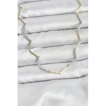 VIP Seri Zikzak Model Kadın Kolye