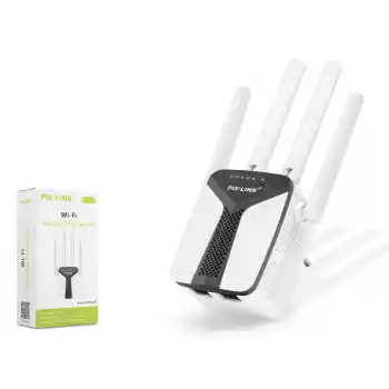 Wifi Repeater - Router / AP 450 Mbps - Siyah Beyaz LV-WR6403