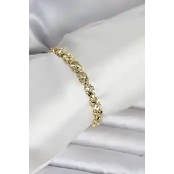 Xuping Kelebek Model Gold Renk Kadın Bileklik