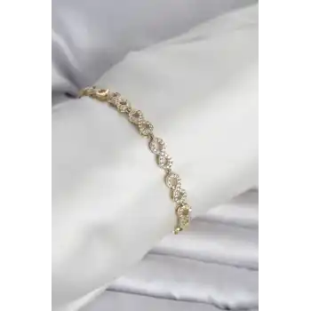 Xuping Zirkon Taşlı Sonsuzluk Model Kadın Bileklik