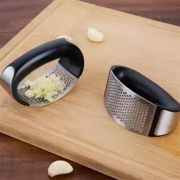 Yeni Sarımsak Ezici Paslanmaz Çelik Garlic Press (5069)