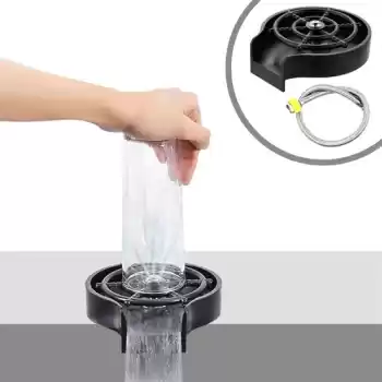 Yüksek Basınçlı Otomatik Bardak Yıkama Aparatı Mutfak Lavaboları İçin Hızlı Kupa Durulayıcı (5069)