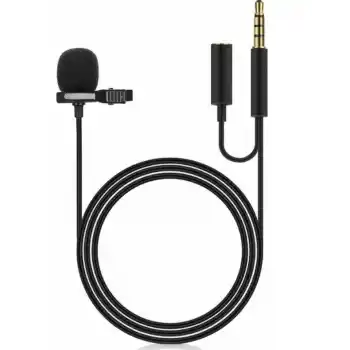 ZR255 Jh043A Jack Kulaklık Girişli Kablolu Mikrofon