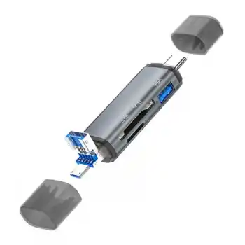 ZR286 Ads307 3 In 1 Type-C Card Reader
