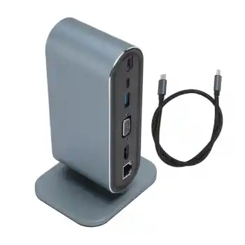 ZR773 Type-C Support 4K 12 İn 1 Dock Model Pd Station