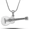 ​Gümüş Gitar Kolye