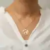 ​Gümüş Rose Dünya Kolye