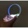 3 Modlu Pilli LED Işıklı Esnek Parti Bilekliği Beyaz