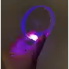 3 Modlu Pilli LED Işıklı Esnek Parti Bilekliği Mor