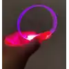3 Modlu Pilli LED Işıklı Esnek Parti Bilekliği Pembe