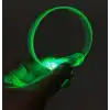 3 Modlu Pilli LED Işıklı Esnek Parti Bilekliği Yeşil