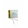 304053 3.7V 600 MAh Li-Polymer Pil Devreli/1.5A