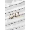 316L Çelik Gold Renk 12 mm Halka Kadın Küpe