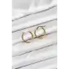 316L Çelik Gold Renk 15 mm Halka Kadın Küpe