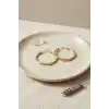 316L Çelik Gold Renk 28 mm Halka Küpe