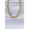 316L Çelik Gold Renk Arpa Model Kolye