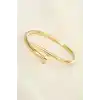 316L Çelik Gold Renk Çivi Model Bileklik