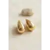 316L Çelik Gold Renk Damla Model Küpe