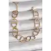 316L Çelik Gold Renk Kadın Bileklik