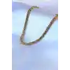 316L Çelik Gold Renk Kral Zincir Model Erkek Kolye