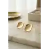 316L Çelik Gold Renk Ters Bombe Model Küpe