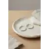 316L Çelik Gümüş Renk 22 mm Halka Küpe