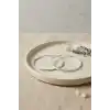 316L Çelik Gümüş Renk 56 mm Halka Küpe