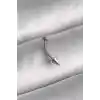 316L Çelik Gümüş Renk Çivi Model Piercing