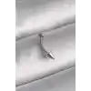 316L Çelik Gümüş Renk Çivi Model Piercing