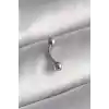 316L Çelik Gümüş Renk Topçuk Model Piercing