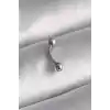 316L Çelik Gümüş Renk Topçuk Model Piercing