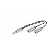 3.5 Mm Kulaklık Mikrofon Ayırıcı Kablo 23 Cm HDX1087