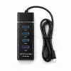 4 Port Type-C USB Hub 1.2M ZR1272