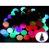 5 Metre 28 Led Fişli RGB Mini Top Led Siyah Kablo