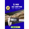 5 MM 50 Metre Jüt Halat Dekoratif Hasır İp Urgan Süs