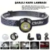 7 Mod Şarjlı Kafa Ve Kamp Lambası Wt-618
