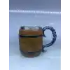 Ahşap Fıçı Çelik Kupa Kod 1152B