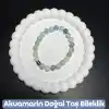 Akuamarin Doğal Taş Bileklik