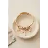 Anahtar ve Fil Model Pembe Charmlı Bileklik
