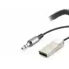 Aux Bluetooth Ses Alıcı Adaptör Dahili Kablolu Handsfree 3.5Mm - Siyah HD9005