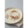 Ay ve Kalp Pembe Charmlı Kadın Bileklik