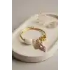Beyaz Damla Model Charmlı Bileklik