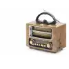Bluetooth Nostaljik Hoparlör Fm 16.7 X 9.5 X 13.8 Cm NS6637BT