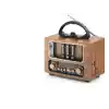 Bluetooth Nostaljik Hoparlör Fm 16.7 X 9.5 X 13.8 Cm NS6638BT