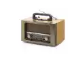 Bluetooth Nostaljik Hoparlör Fm Kumandalı 31 X 17.7 X 19.9 Cm NS6670BT