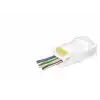 Cat6 Ez Rj45 Konnektör 100 Adet Paket - Şeffaf APXRJ45