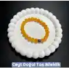 Ceyt Doğal Taş Bileklik - Sarı