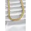 CM 14K Gold Renk Kalın Zincir Model 60 cm Kadın Kolye
